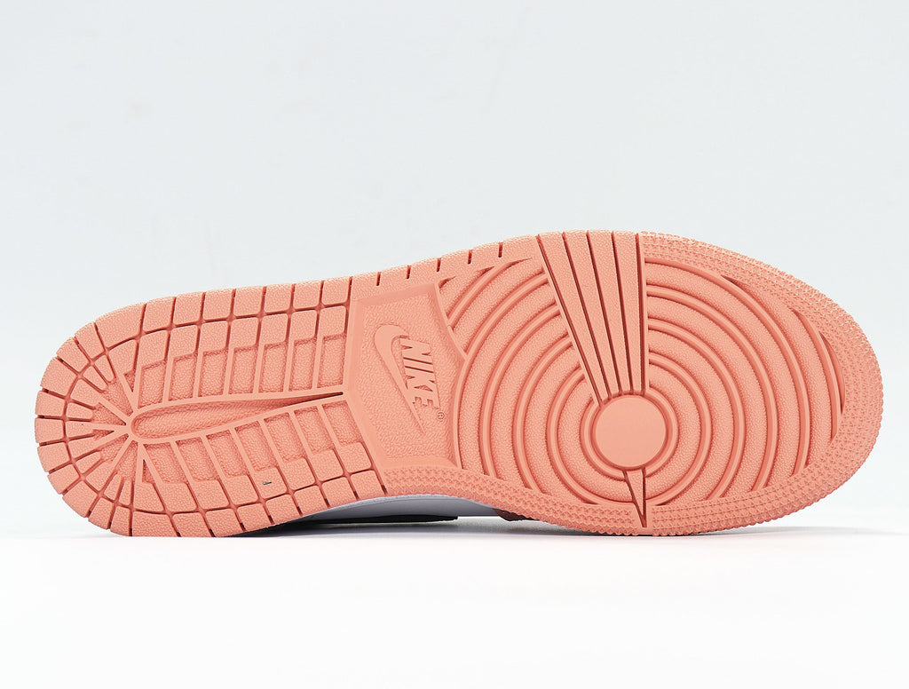 Quartz Pink Sneakers Style - Jordan 1 Low 555112-603 - product image from the listing.