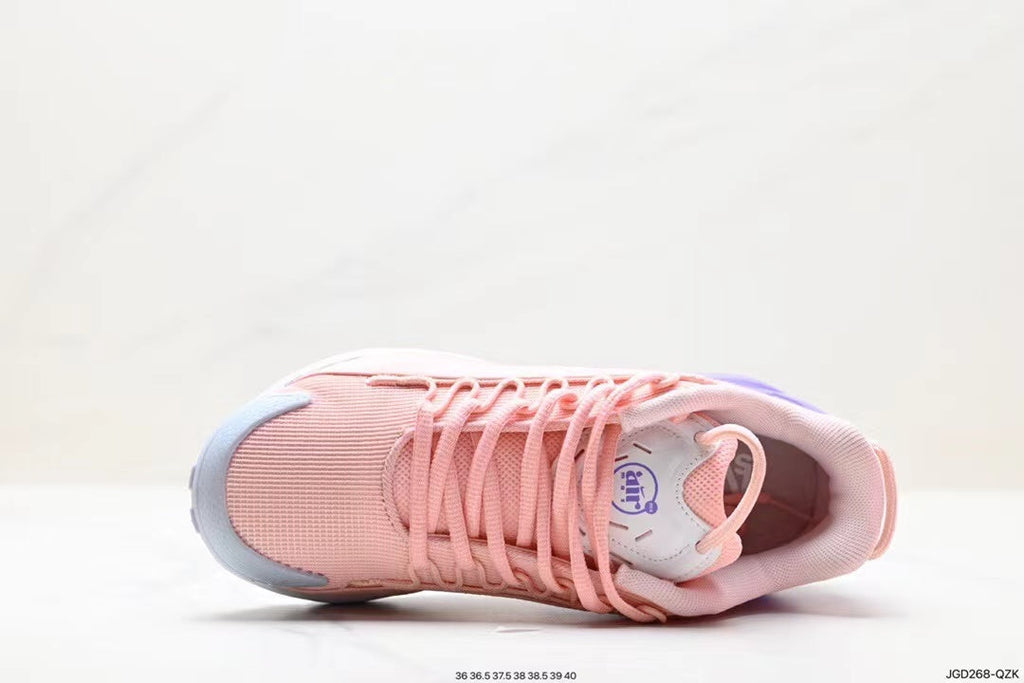 Nike Air Max 270 React Sneakers in Pink Orange Purple - product image from the listing.