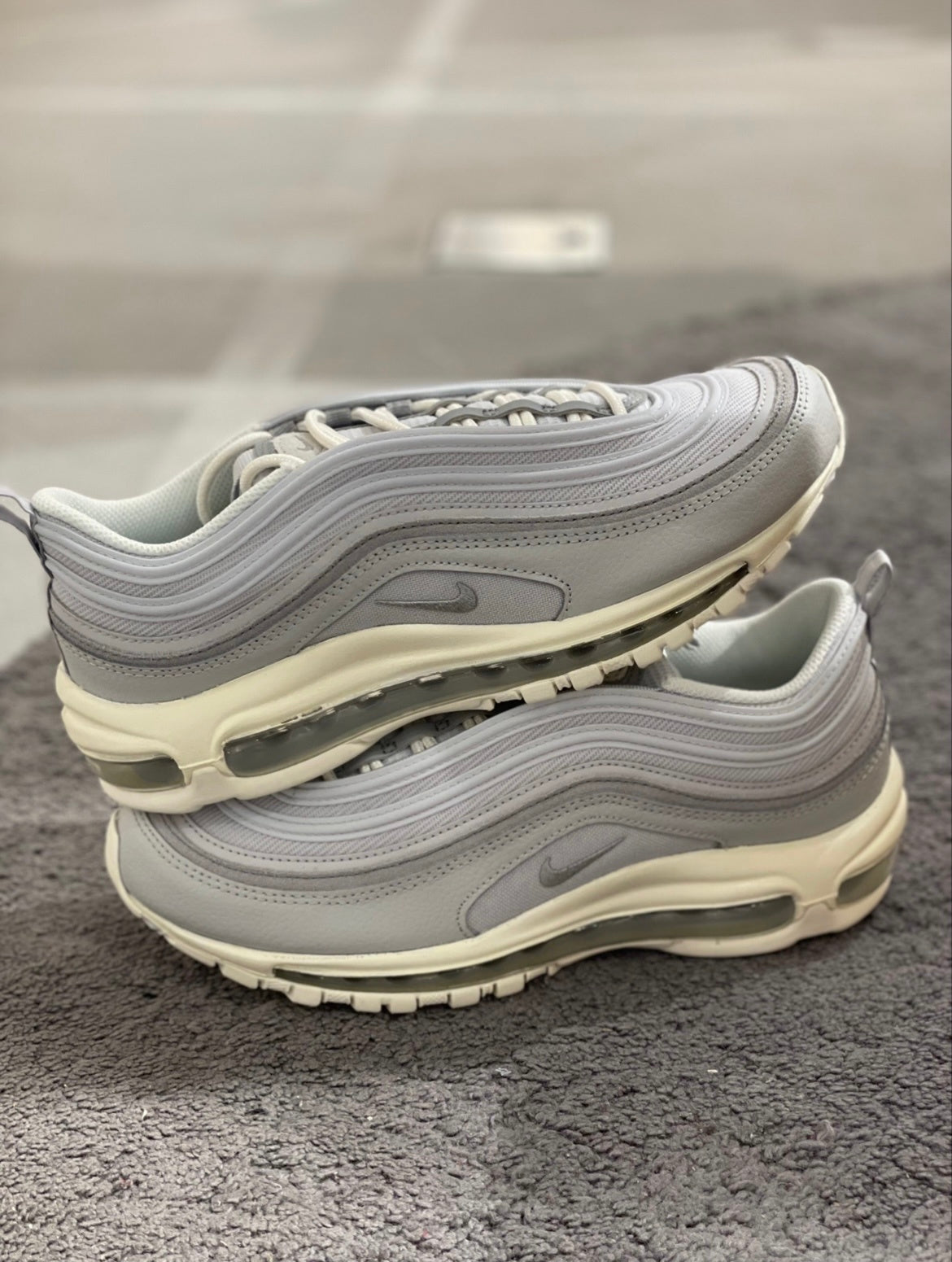Grey Nike Air Max 97 Sneakers DZ2629-001 - product image from the listing.