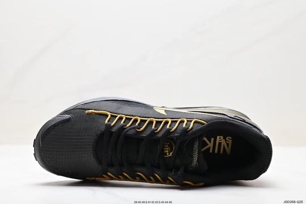 Nike Air Max 270 Sneakers in Black Gold - product image from the listing.