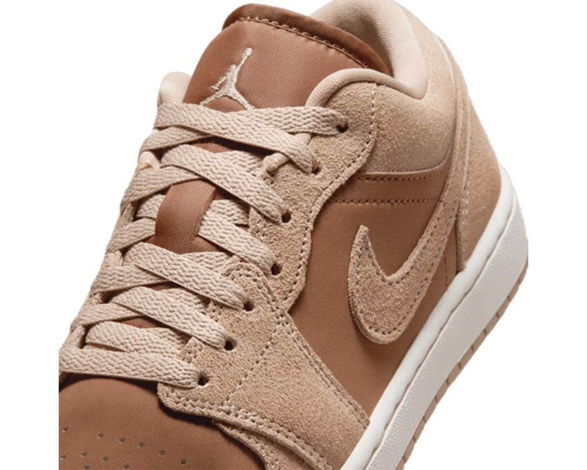 "Legend Medium Brown" Air Jordan 1 Low W - product image from the listing.