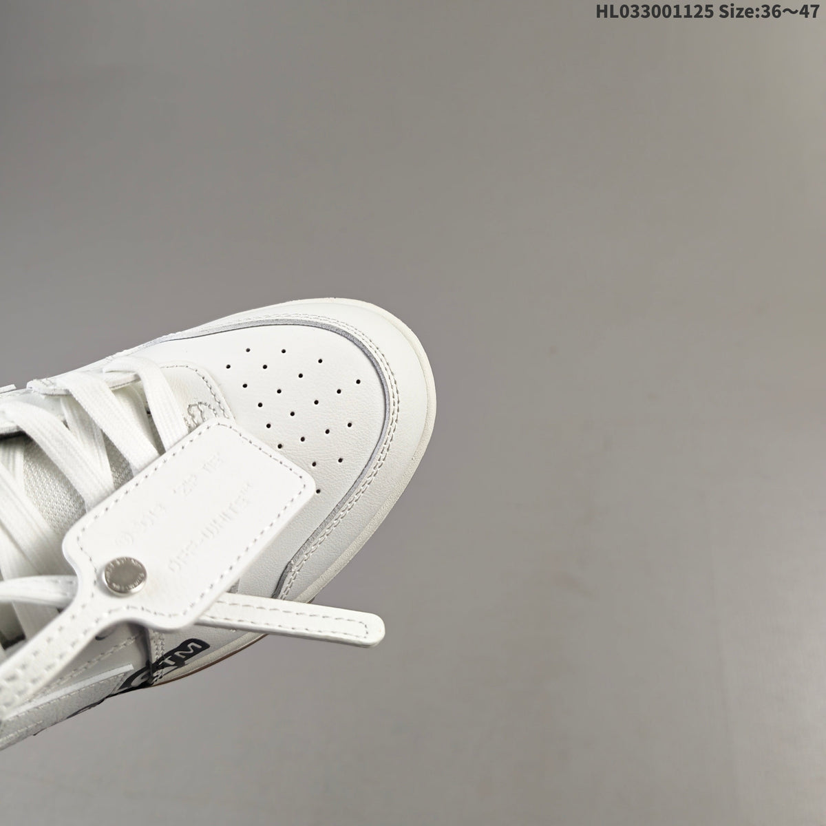 White Off-White Out Of Office Low-Top Sneakers - product image from the listing.
