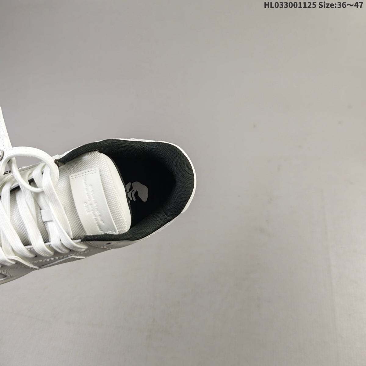 White Off-White Out Of Office Low-Top Sneakers - product image from the listing.