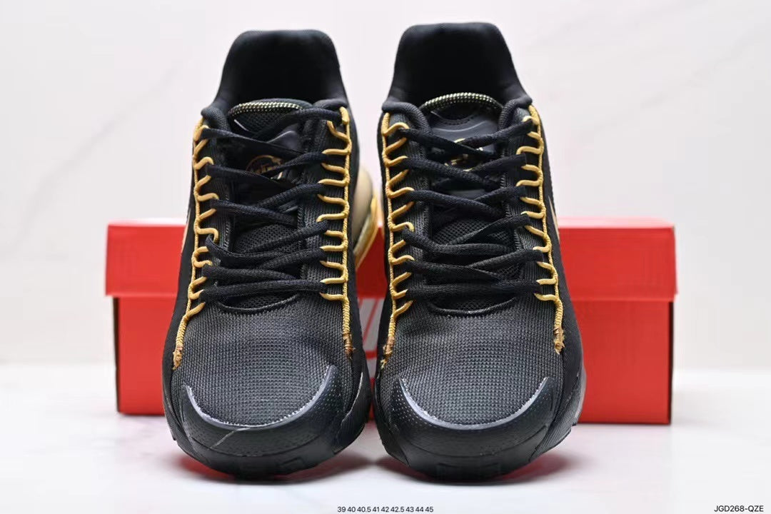 Nike Air Max 270 Sneakers in Black Gold - product image from the listing.