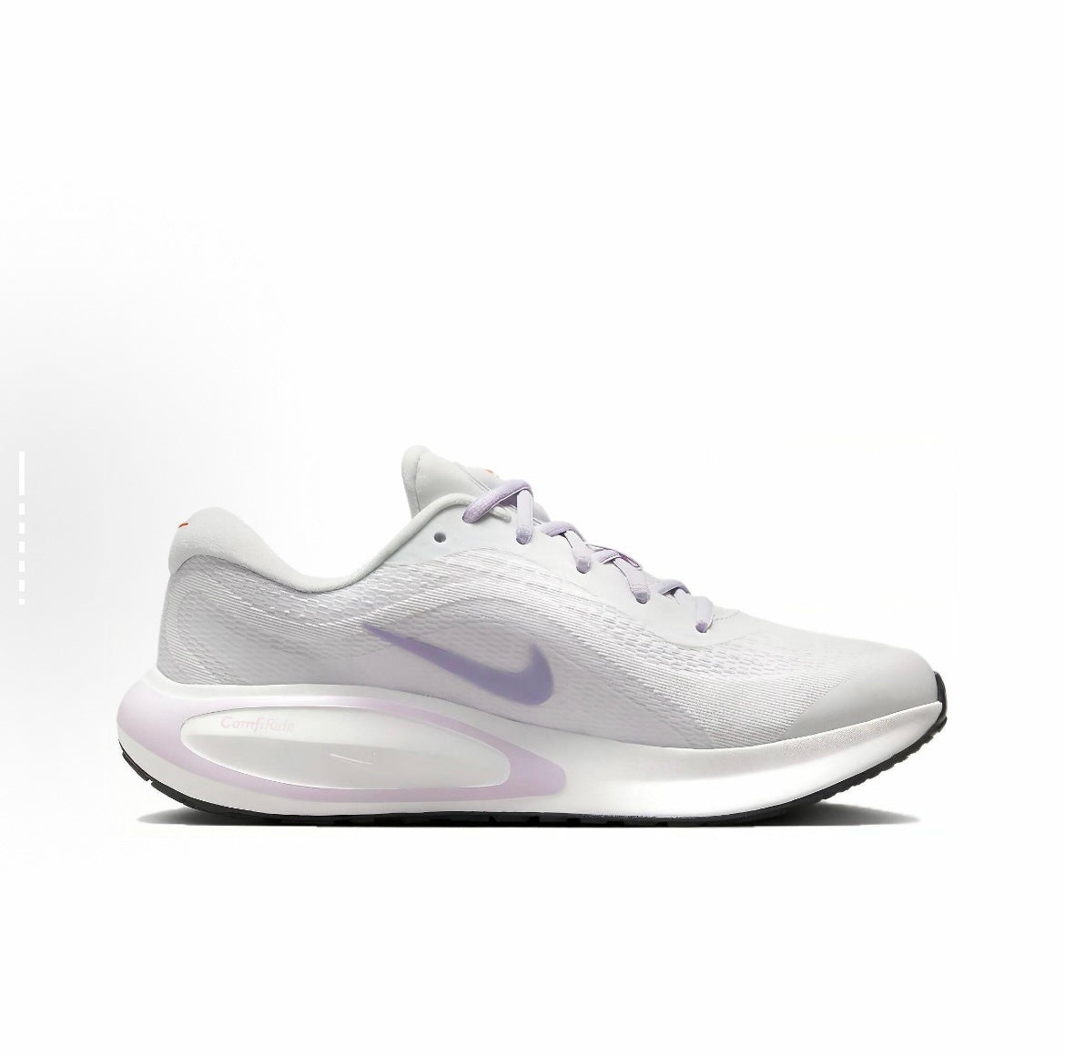 Nike Journey Run Road Running Shoes in White Purple FJ7765-100 - product image from the listing.