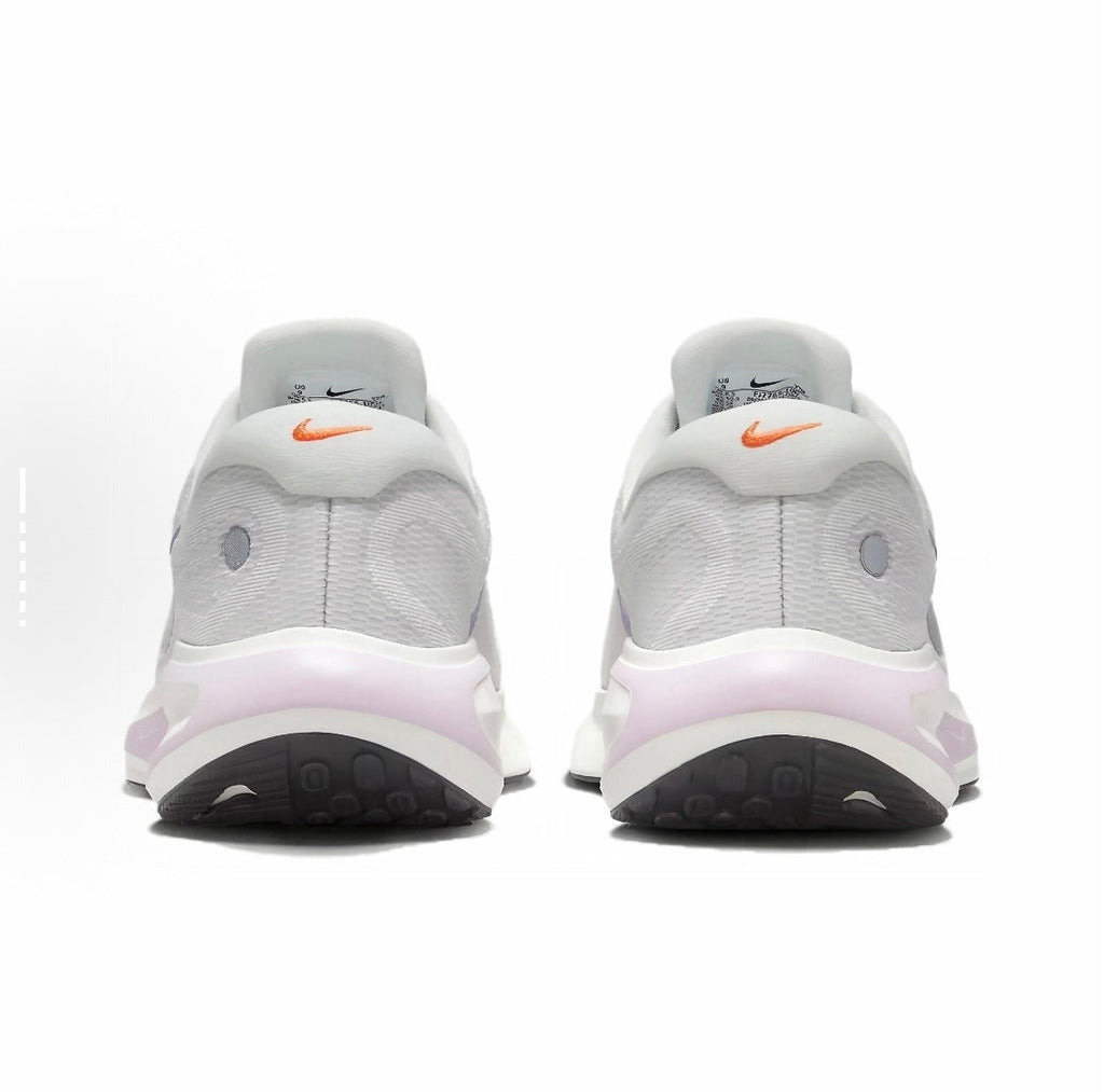 Nike Journey Run Road Running Shoes in White Purple FJ7765-100 - product image from the listing.