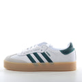 adidas Samba Platform Trainers White Green Gum Sole - product image from the listing.