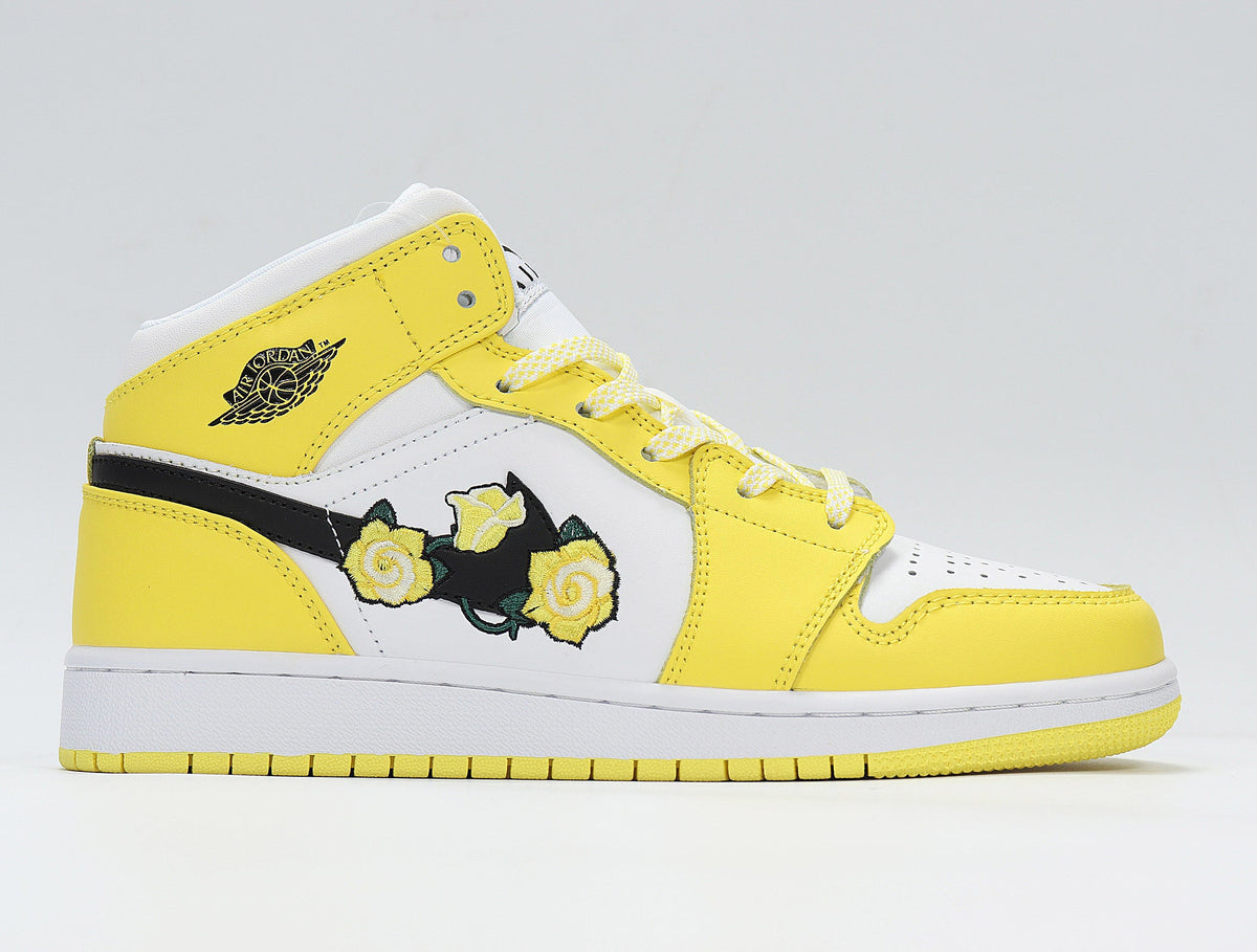 Yellow Rose Sneakers - Air Jordan 1 High AV5174-700 - product image from the listing.