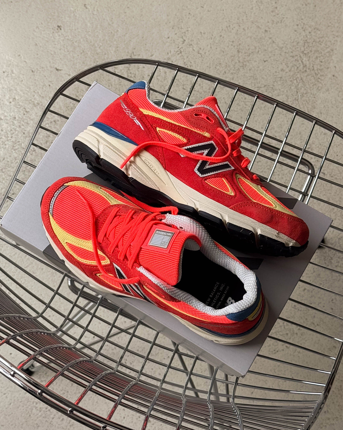 990 v4 *Made in USA* by New Balance - product image from the listing.