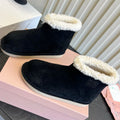 2026 Snow Ankle Boots Suede 977010 by Miu Miu - product image from the listing.