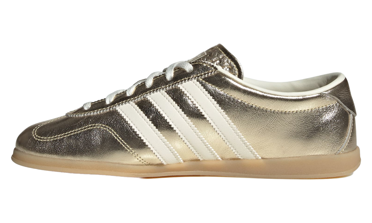 Women's Gazelle Lo Pro "Gold Metallic Gum" KI4710 - product image from the listing.