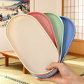 30 81 16 5cm 6 5in plastic tray oval shaped