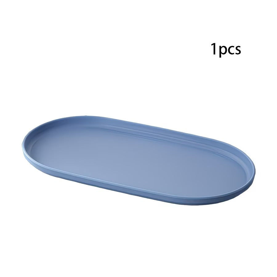 30 81 16 5cm 6 5in plastic tray oval shaped