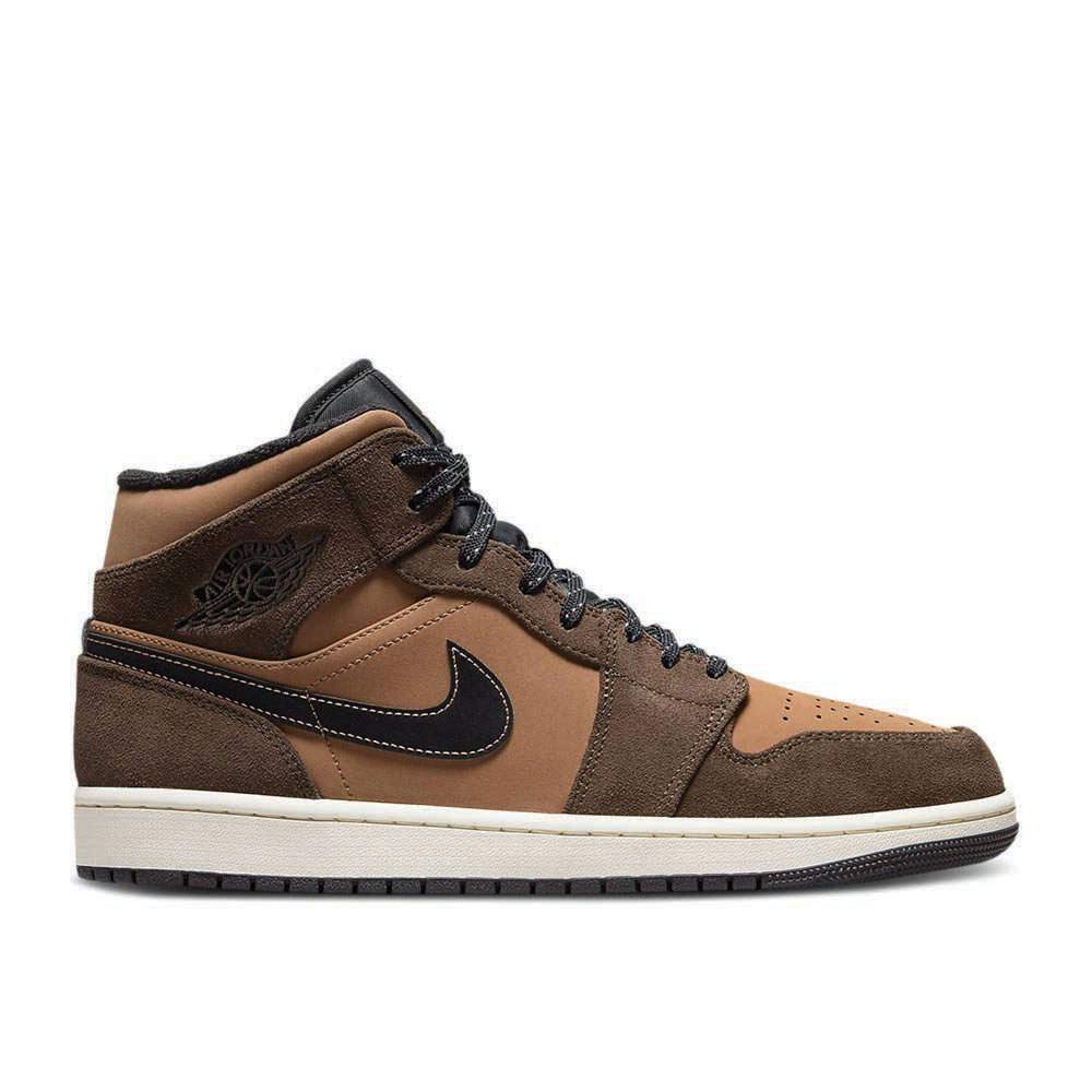 Air Jordan 1 Mid SE 'Dark Chocolate' Sneaker - product image from the listing.