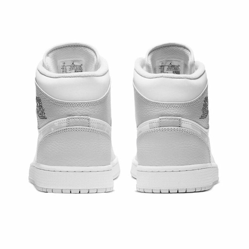 Grey Camo Swoosh - Jordan 1 MID SE GS DC9035 - product image from the listing.