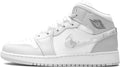 Grey Camo Swoosh - Jordan 1 MID SE GS DC9035 - product image from the listing.