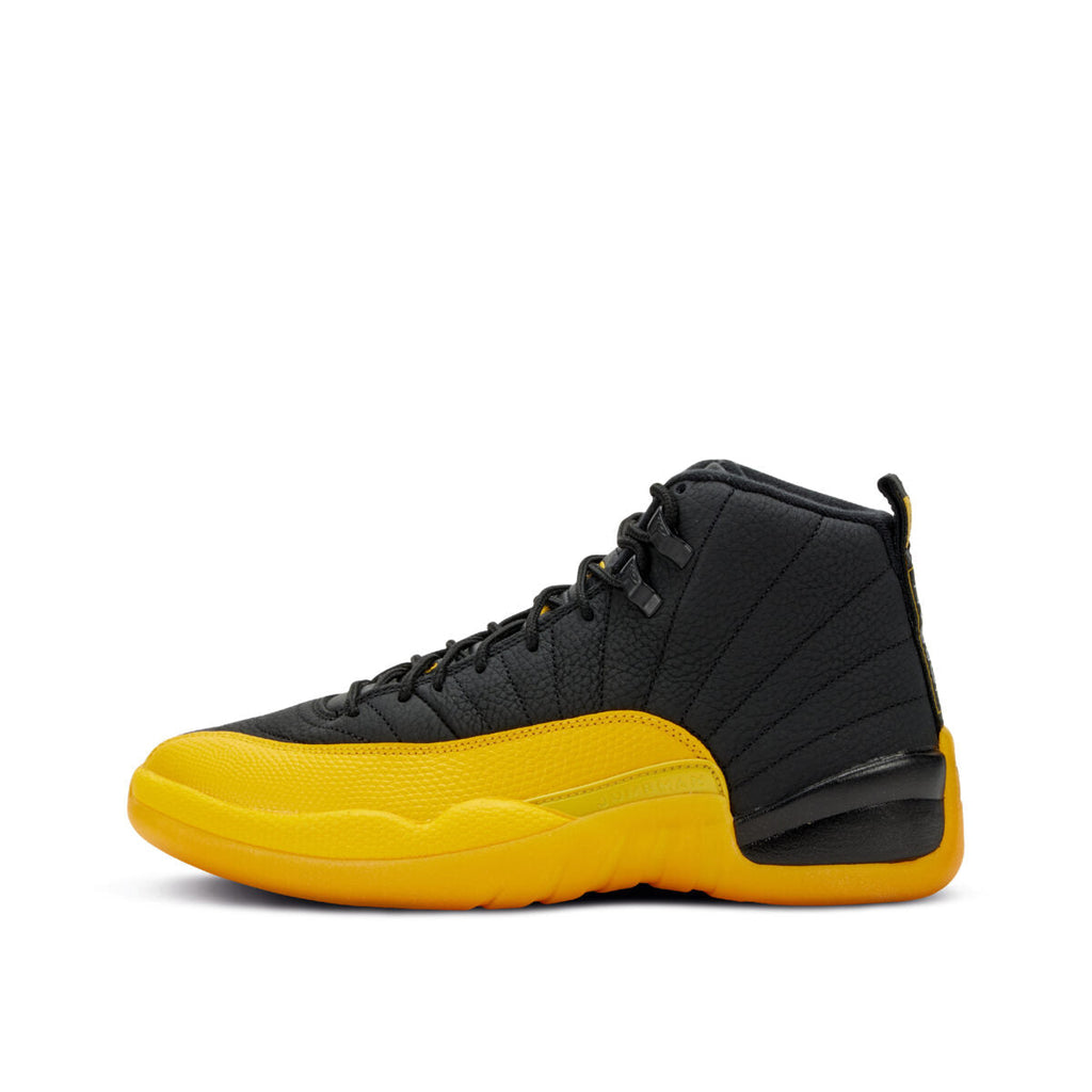 Jordan 12 Retro in Black University Gold - product image from the listing.