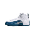 White/french Blue-metallic Silver - Air Jordan 12 Retro GS - product image from the listing.