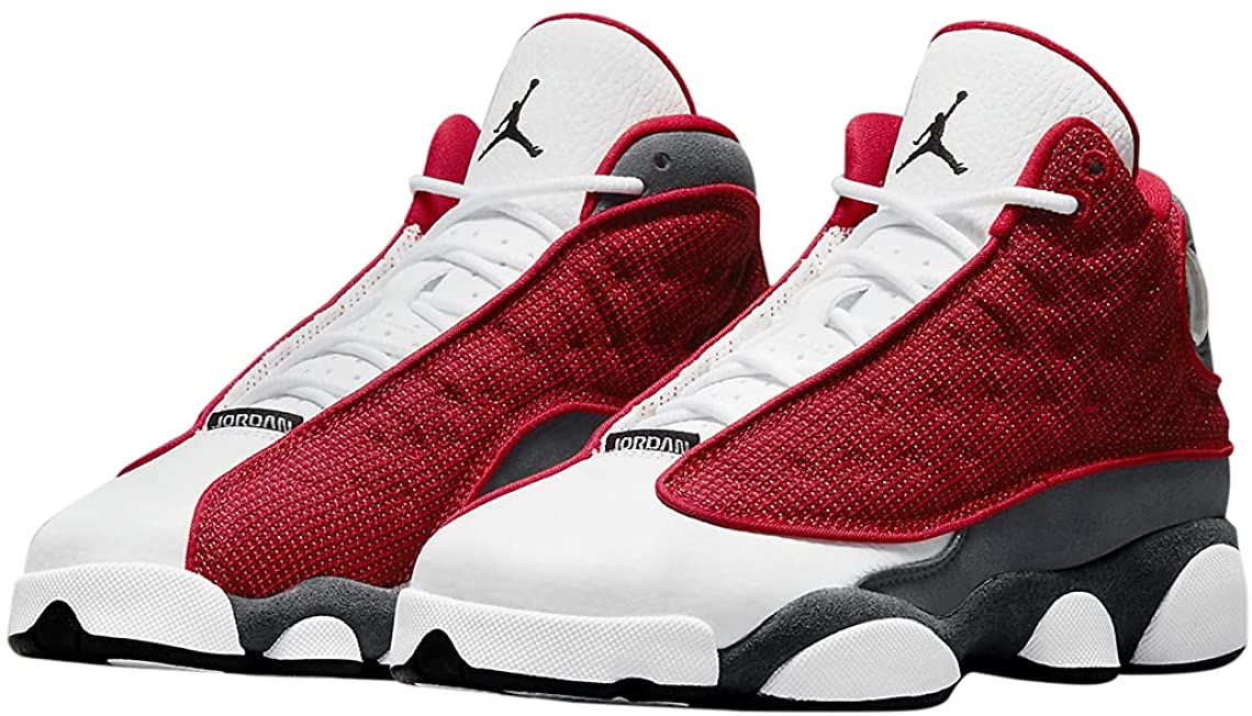 Jordan 13 Retro Gym Red Flint in Grey - product image from the listing.