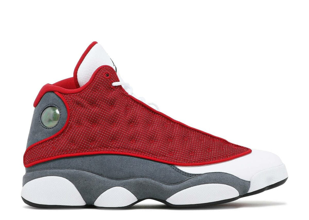 Jordan 13 Retro Gym Red Flint in Grey - product image from the listing.