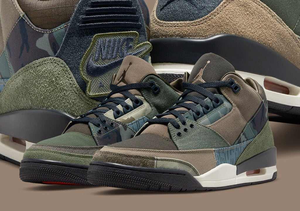 Patchwork Camo - Jordan 3 Retro - product image from the listing.