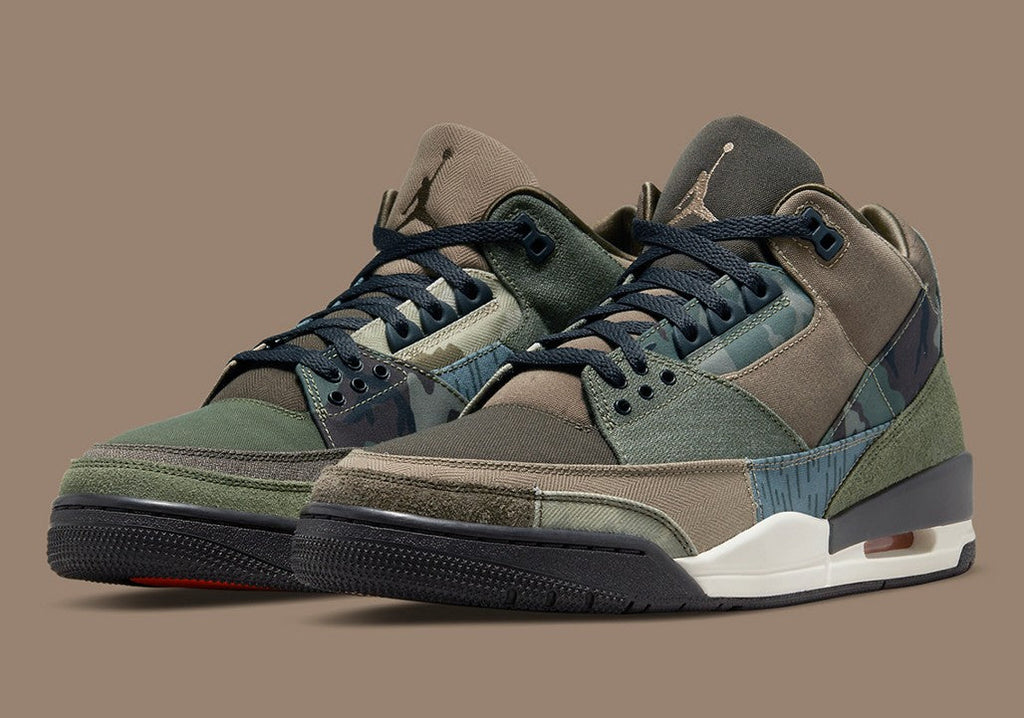 Patchwork Camo - Jordan 3 Retro - product image from the listing.