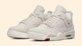Women's Jordan 4 Retro Blank Canvas - product image from the listing.