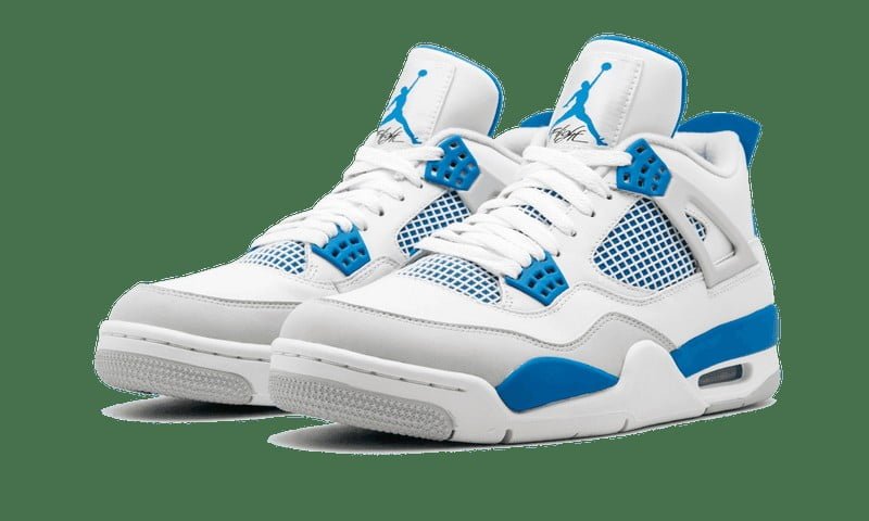 Jordan 4 Retro Golf Military in Blue - product image from the listing.