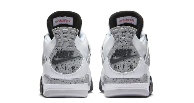 Golf White Cement - Jordan 4 Retro - product image from the listing.