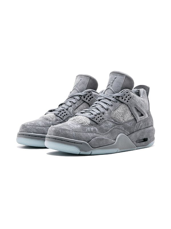 Jordan 4 x KAWs in Grey - product photo shown in the listing for this item.