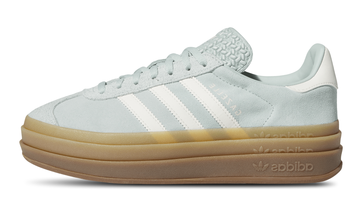 Women's Gazelle Bold "Ash Green" JS3902 - product image from the listing.