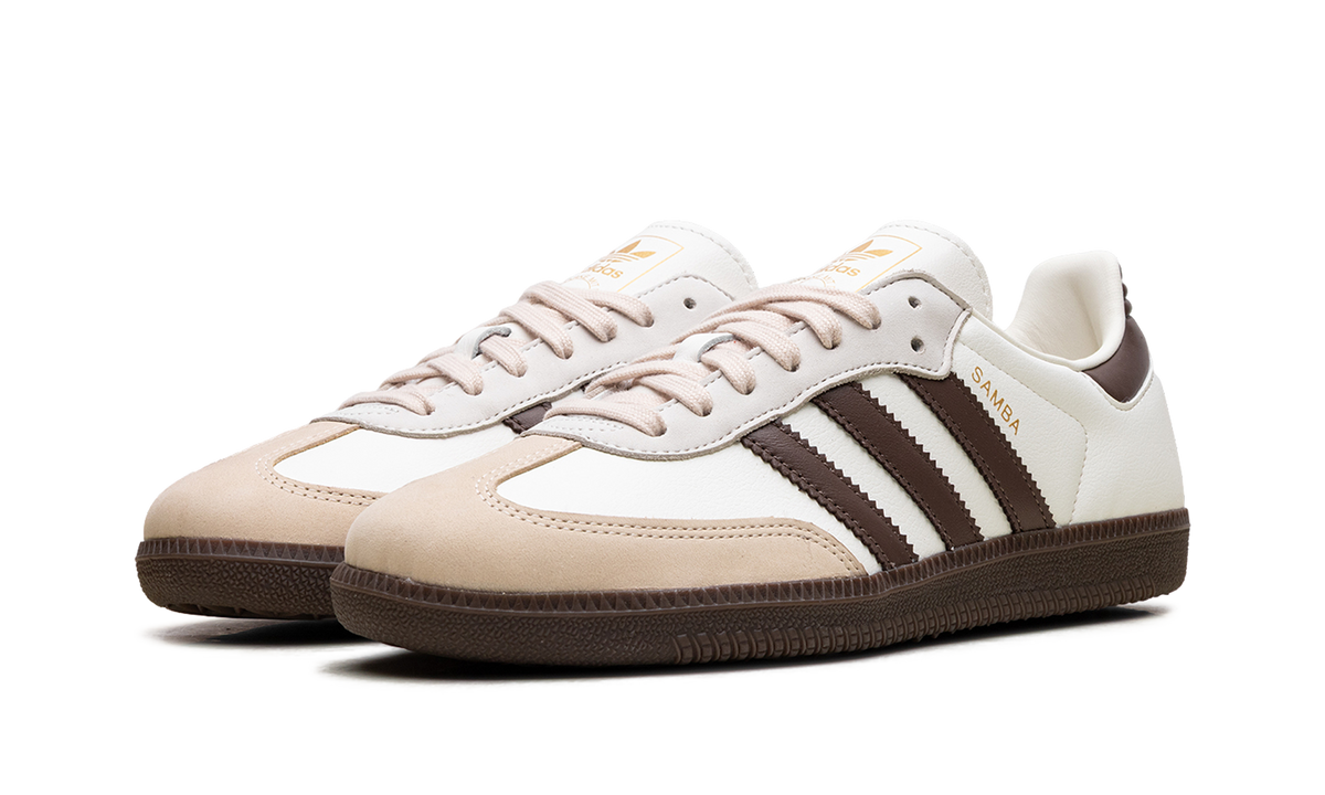 Women's Samba OG "Off White Earth Strata Gum" JR8842 - product image from the listing.