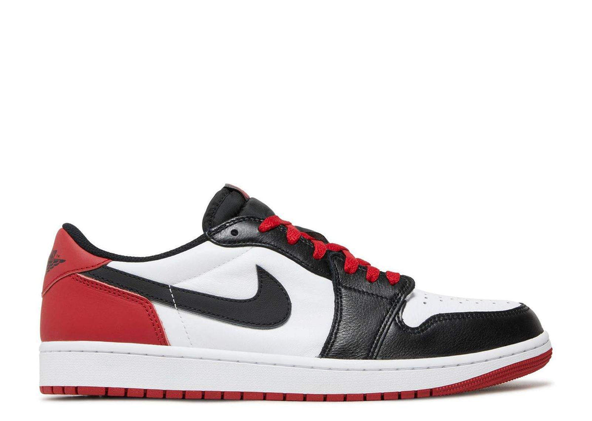 Air Jordan 1 Retro Low OG Black Toe Sneaker - product image from the listing.