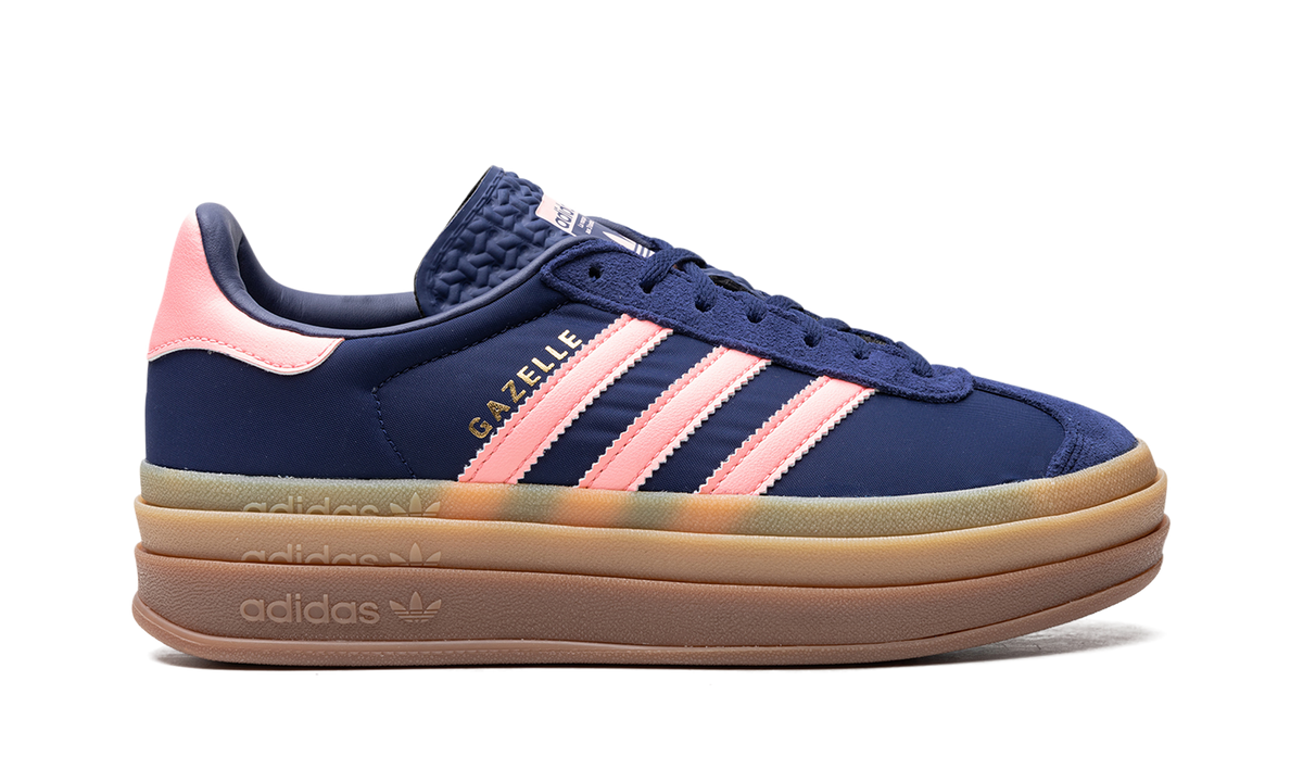 Women's Gazelle Bold "Dark Blue Pink Spark" IG4390 - product image from the listing.