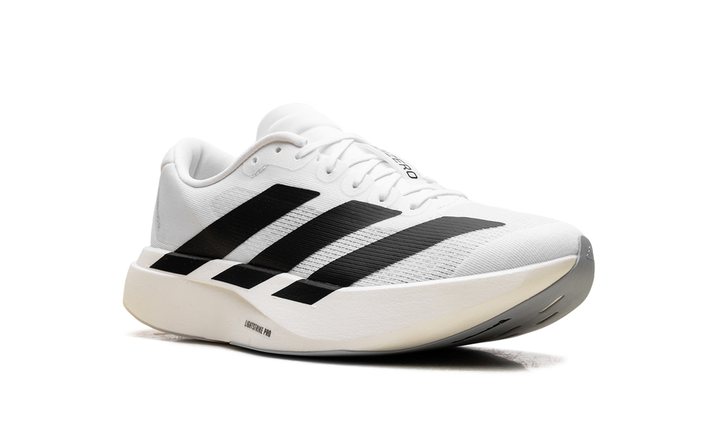 Women's Adizero Evo SL "White Black" JH6208 - product image from the listing.