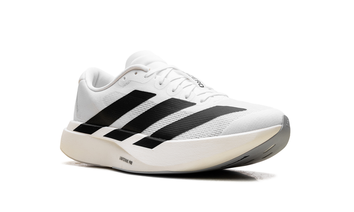 Women's Adizero Evo SL "White Black" JH6208 - product image from the listing.