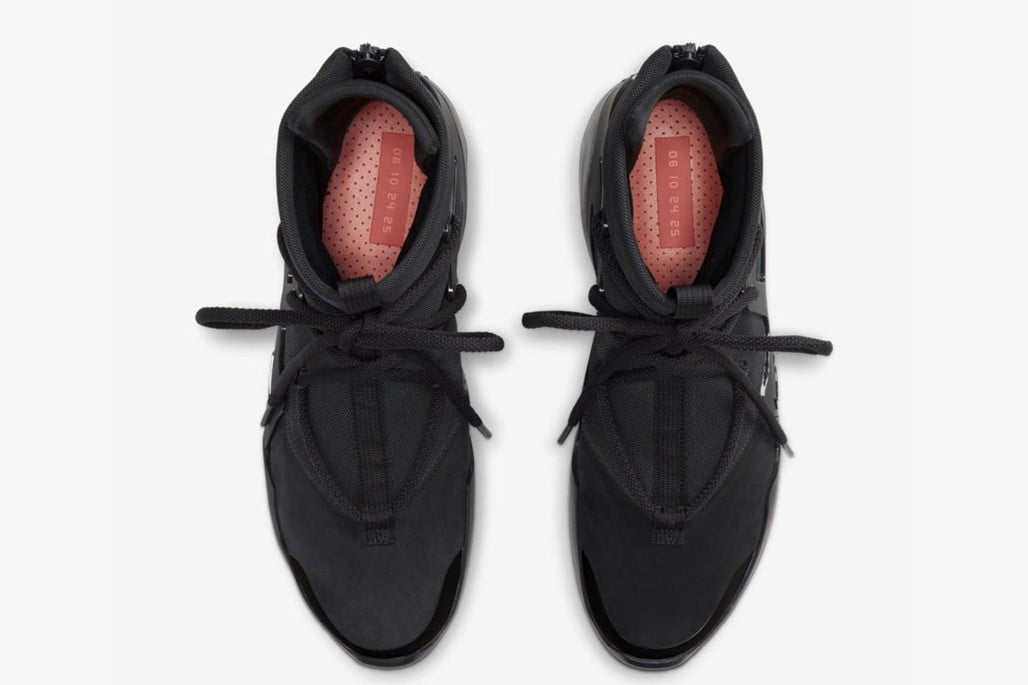 Nike Air Fear of God 1 Triple in Black - product image from the listing.