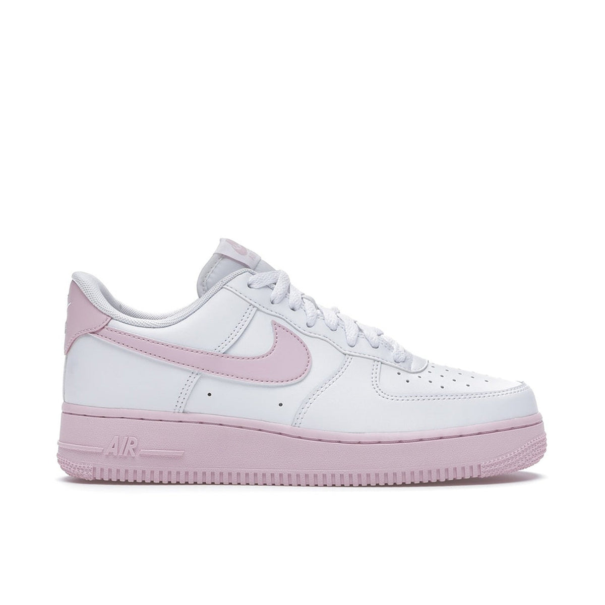 Air Force 1 07 Low White Pink Midsole by Nike - product image from the listing.