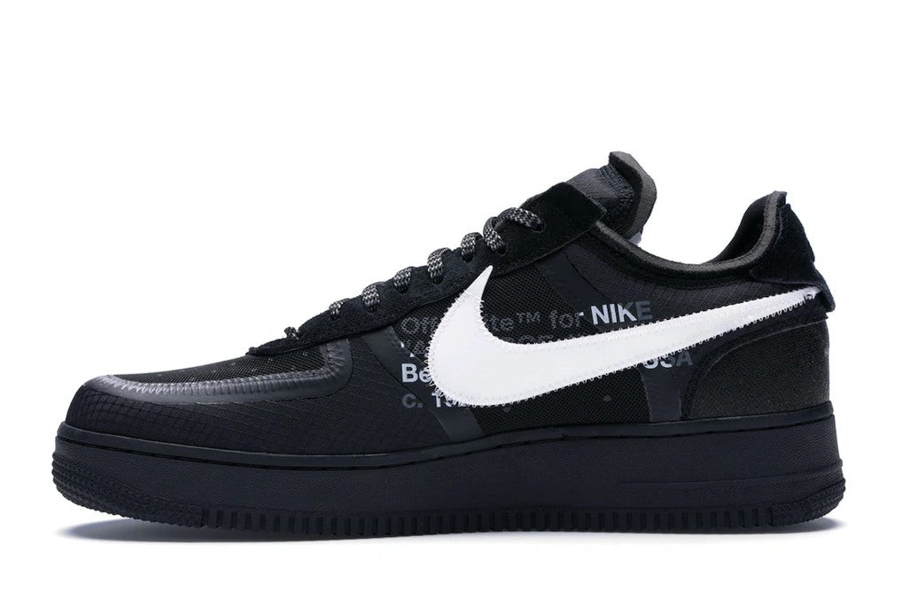 Nike Air Force 1 Low Off-White in Black White - product image from the listing.