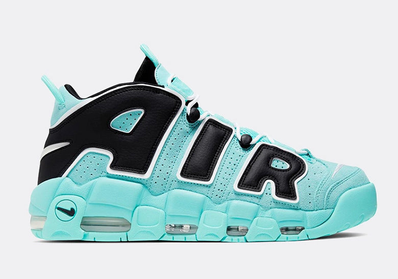 Nike Air More Uptempo Tiffany in Aqua - product image from the listing.
