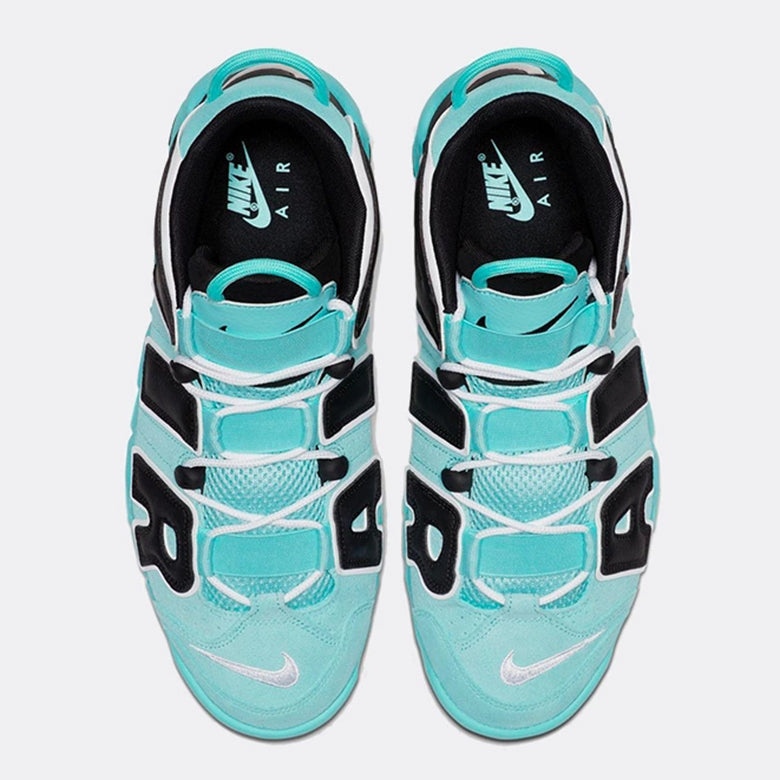 Nike Air More Uptempo Tiffany in Aqua - product image from the listing.
