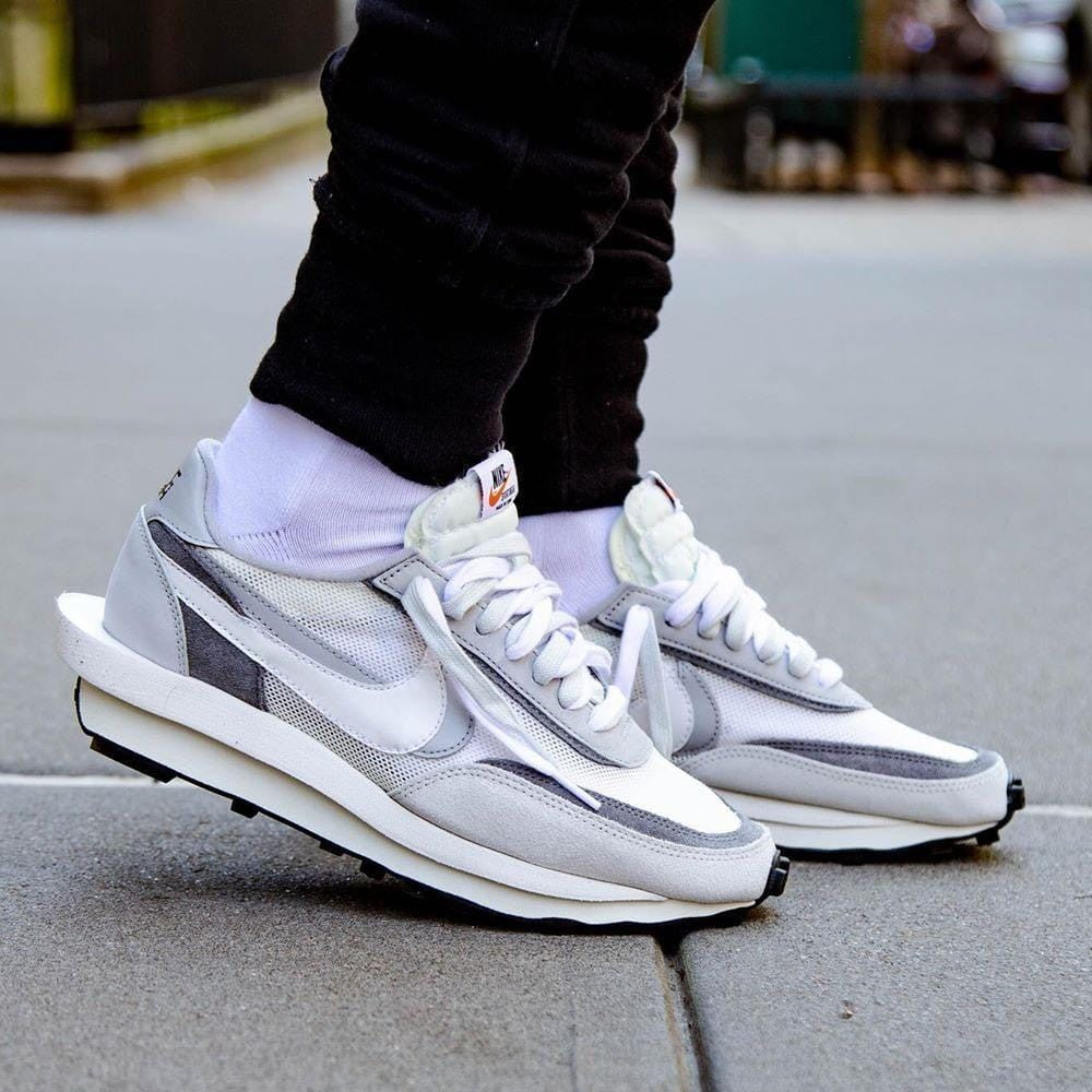Nike LD Waffle sacai in Summit White - product image from the listing.