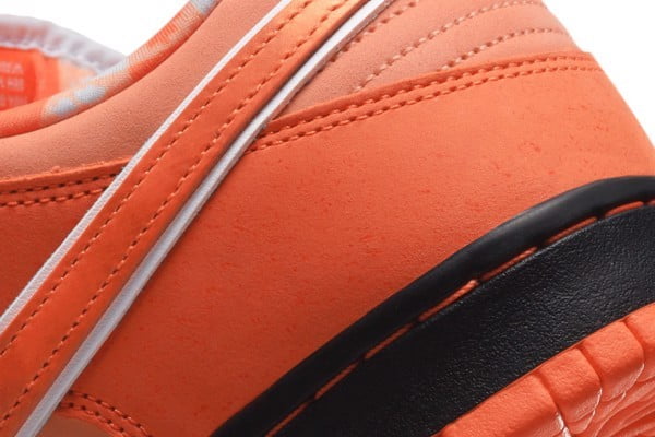 SB Dunk Low Concepts Orange Lobster by Nike - product image from the listing.