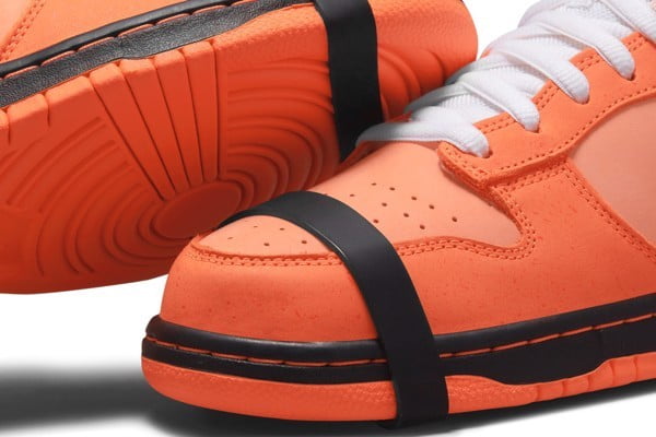 SB Dunk Low Concepts Orange Lobster by Nike - product image from the listing.