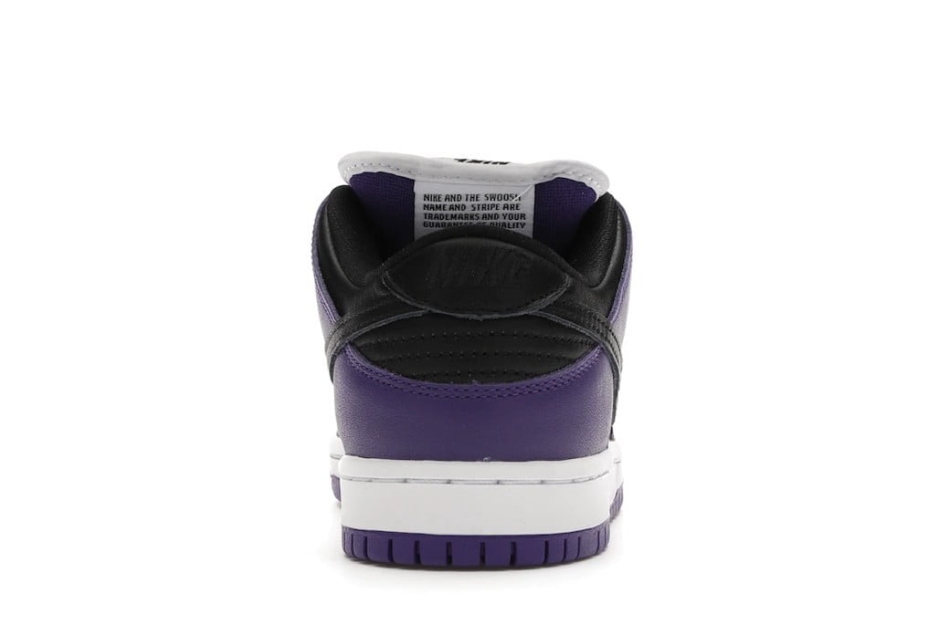 Nike SB Dunk Low Court in Purple - product image from the listing.