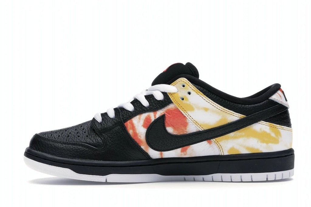 Nike SB Dunk Low Raygun Tie-Dye in Black - product image from the listing.