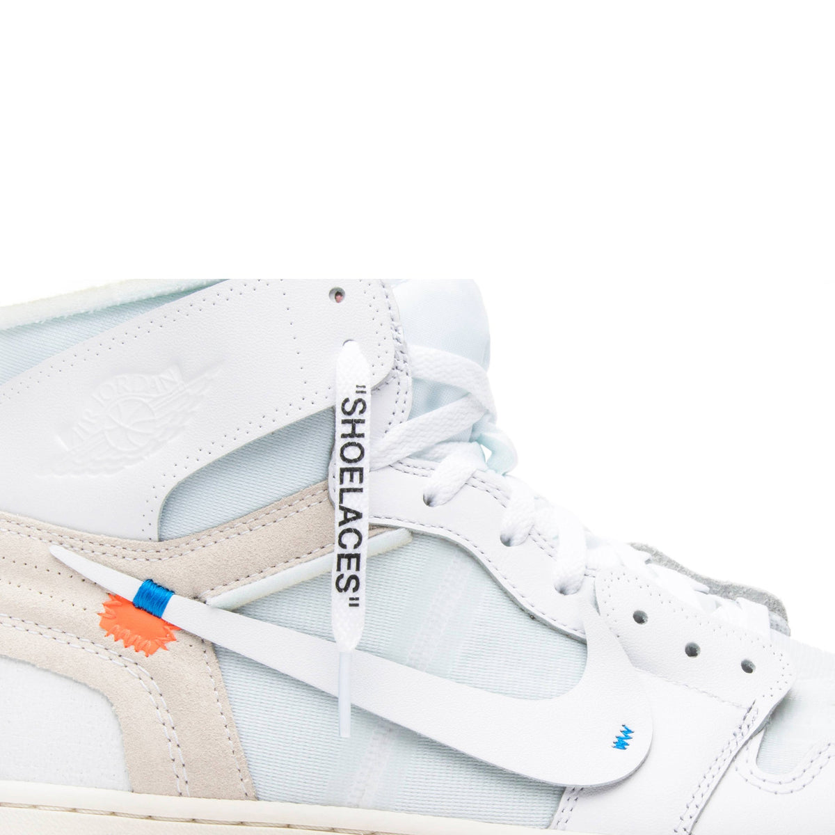 Off-White x Air Jordan 1 Retro High OG White 2018 AQ0818-100 - product image from the listing.