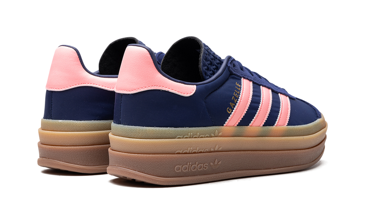 Women's Gazelle Bold "Dark Blue Pink Spark" IG4390 - product image from the listing.
