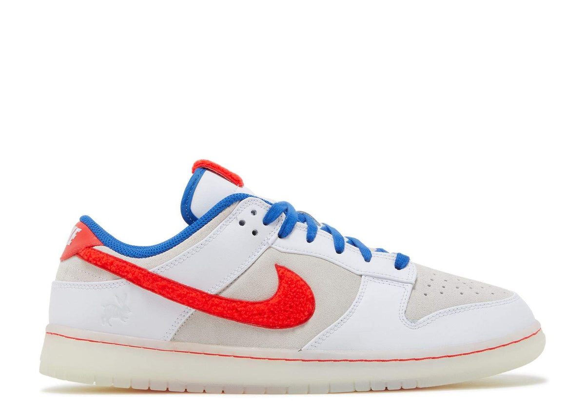 Nike Dunk Low 'Year of the Rabbit - White Rabbit Candy' Sneaker - product image from the listing.