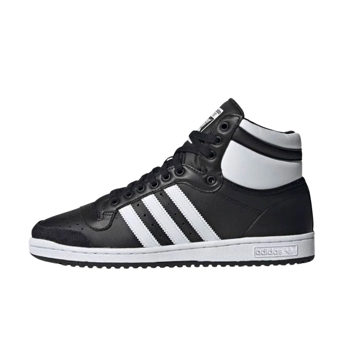 CBLACK/FTWWHT/CBLACK - Adidas Top Ten HI OG - product image from the listing.